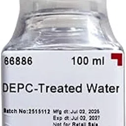 SRL DEPC-Treated Water, 100ml, CAS : 7732-18-5, Storage: Room Temperature, Shelf Life: 24 Months, for laboratory and industrial usage-picture-24