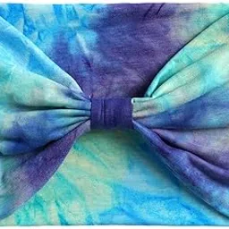 calandis Women Wide Headband Tie Dye Head Scarf Sweat Absorbent Soft Stretchy Bandana Style B | Hair Accessories | Womens Accessories-picture-36