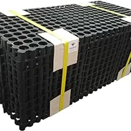 Utkarsh Garden Drainage Cell Mats (Thickness: 20 mm) Terrace/Kitchen Garden | Heavy-Duty, Highly Durable Polypropylene Water Drain Cell Mats for Indoor-Outdoor Home Garden | Pack of 15-picture-29