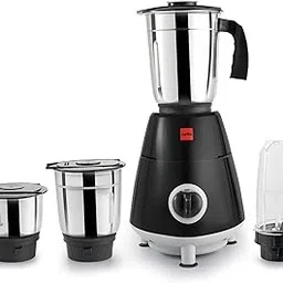 Cello Trion Alpha Mixer Grinder 550 Watt with 4 Jars, Black |Sharp Stainless Steel Blades, 3 Speed Control, Advanced Safety Features|Perfect For Masalas, Chutneys, Fresh Fruit Juices | 1 Year Warranty-picture-19