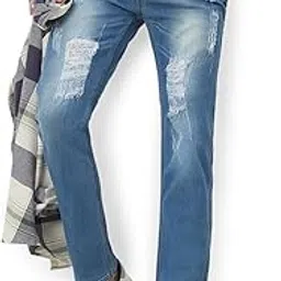 urbano fashion Men's Slim Fit Mid Rise Jeans image 1