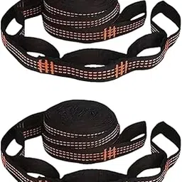 MERISHOPP 2Pcs 2M Swing Straps Hammock Belt Rope for Swing Travel Camping Hammock Orange|Home & Garden|Yard, Garden & Outdoor Living|Patio & Garden Furniture|Hammocks-picture-13