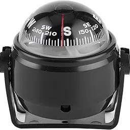 SIK LED Compass, Ship Compass, Solid High Endurance Convenient LED Lights ABS Accurate Yacht for Boat Marine Navigational Travel-picture-25