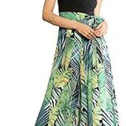 berrylush Women Floral Printed Square Neck Sleeveless Scoop Back Waist Tie-Up Wide-Leg Pleated Maxi Jumpsuit-picture-19