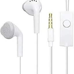 Vismay 3.5 Mm Jack Wired In Ear Earphones With Mic Compatible With Samsung Smartphones Sound & Bass (White-S1Bb)-picture-47