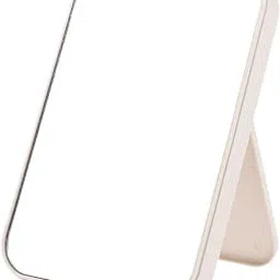 SECRET DESIRE 8.7" Portable Folding Cosmetic Tabletop Stand Makeup Mirror Travel Beige|Makeup|Makeup Tools & Accessories|Makeup Mirrors-image-14