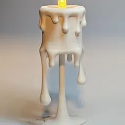 LAYARLEB 3D LED Dripping Wax Flameless Candle, Battery Operated Flickering Yellow Flame, Realistic Wax Look, Safe Home Décor & Festival Gift – White-image-14