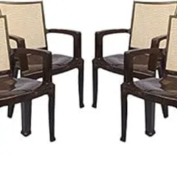 Nilkamal CHR2226 Polypropylene Set of 4 Chair Beige-picture-22