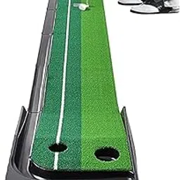 Golfoy Basics Deluxe Executive Golf Putting Mat (3 Metre, Multicolour)-picture-28