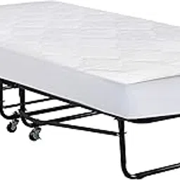 Micropuff Fitted Mattress Pad - Cot Size 33” Mattress Pad - Soft and Comfortable Fitted Mattress Protector - Mattress Cover Stretches up to 12 Inches Deep - Easy to Wash image 1