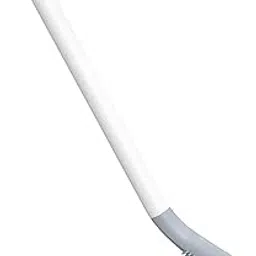 Suzec Long Handle Toilet Brush Golf Brush Head Toilet Cleaner Brush 360° Flexible Deep Cleaning Silicone Toilet Bowl Brush Wall Mounted Without Drilling Quick Drying with Wall Hooks Sticky Hooks image 1