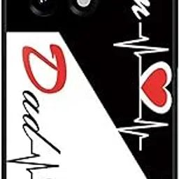 NDCOM for OnePlus 11R Back Case | Elegant One Plus 11R Cover | Premium 11R OnePlus Back Cover for Enhanced Protection | Mom Dad Love Printed Metal Case-picture-19