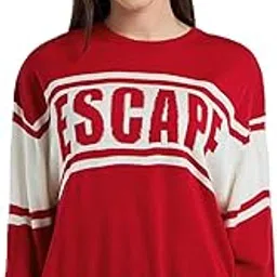 bewakoof Women's Acrylic Oversized Fit Sweater | Sweater for Women Winter Wear-picture-33