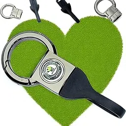 jsr enterprises JSR Premium Leather Belt Metallic Keychain and Keyring, Unisex, Metal, Free Size-picture-13