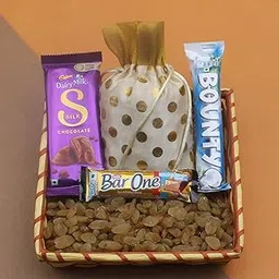 SFU E Com With full of Raisin Nut, along with Coconut Flavored chocolates to wish them | Ideal for Rakhi, Diwali and Festive Gifting | 489-picture-51