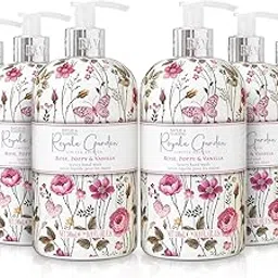 Baylis & Harding Royale Garden Rose, Poppy & Vanilla Hand Wash, 500 ml (Pack of 1) - Vegan Friendly image 1