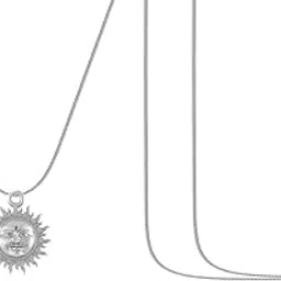 akshat sapphire Sterling Silver (92.5% purity) Divine God Sun Chain Pendant (Pendant with Chain) for Men & Women Pure Silver Lord Surya Chain Locket for Good Health & Wealth-picture-41