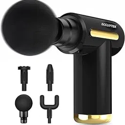 ECCLIYTEK Supervolt Nighthawk Rechargeable Handheld Percussion Gun Massager Machine for Deep Tissue Muscle Massage Body Relaxation Pain Relief Muscle Relaxation of Neck, Shoulder, Back, Foot-image-40