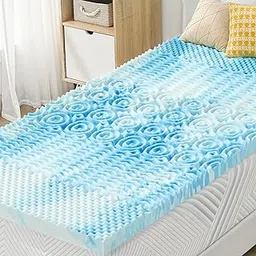 SINWEEK 2 Inch Mattress Topper 5-Zone Memory Foam Mattress Topper Pressure Relieve Soft Mattress Pad, CertiPUR-US Certified, Twin XL Size-picture-25
