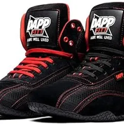 official dapp Dapp X-Series Weightlifting Gym Shoes for Men and Women | Leather Suede Exterior | Signature Flat Sole | Padded Interiors for Stability | Smart Cushioning | Wide Toe Box.-picture-23