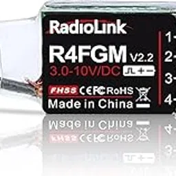 Radiolink R4FGM V2.2 4 Channels Tiny RC Gyro Receiver for Mini RC Cars 1/28 and Boats, 3-10V High Voltage Servo Support, Long Control Distance for Radio RC8X RC4GS V3/RC6GS V3/T8S/T8FB-picture-32