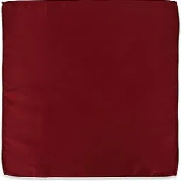 Men Maroon Solid Pocket Square-image-23