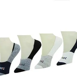 JC STORZE, NO SHOW ANKLE SOCKS FOR WOMEN (PACK OF 4 PAIR)-picture-21