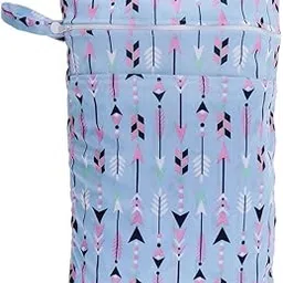 Double Zipper Baby Cloth Diaper Nappy Wet Dry Bag Swimer Tote Style 6-picture-24