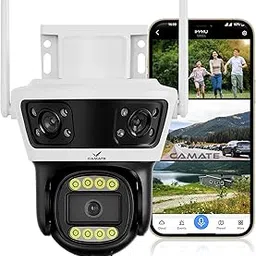 Camate Pheonix 2+2+2 MP Triple-Lens (2.4/5 Ghz Wi-Fi) Wireless CCTV Camera | Two Way Talk | Motion Detection | Colored Night Vision | Support 256 GB sd Card, Onvif (Wi-Fi Connectivity)-picture-33