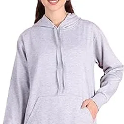 mack jonney Fleece Regular Fit Solid Hoodie for Women-MACK640071-picture-36