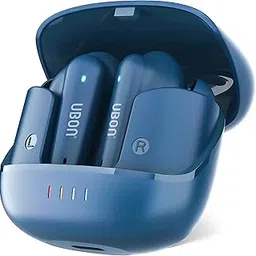 UBON Topper J23 Bluetooth TWS 40 Hrs Playtime, ANR Enabled | Low Latency | Fast Charge | v5.3 Bluetooth Earbuds, TWS Ear Buds Wireless Earphones with mic (Blue)-picture-20