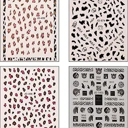 BEROMT NAIL STICKERS ANIMAL PRINT - BNS999APS Any Random 3-picture-30