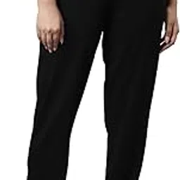 go colors Women Solid Mid Rise Cotton Casual Joggers-picture-24