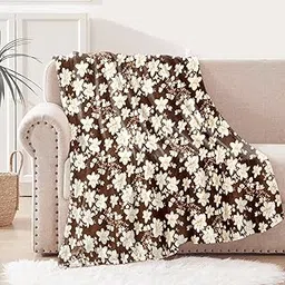 COZY FURNISH Fleece Blanket Sofa Throw | Super Soft, Plush, Luxury Flannel Throw | 60X90(Inches) Throw for Living Room, Sofa, Bed, Chair, Picnic & Used for Gift (Brown)-image-20