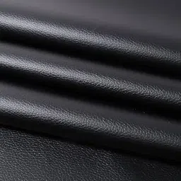 Euro Enterprise Poly Fabric Rexine/Artificial Leather 1 Meter Black Luxury Leatherette for Upholstery Sofa Chair Headboard Car Bike Seat Craft Width 130CM-picture-24
