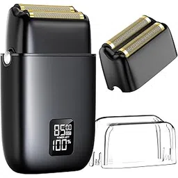 Electric Shaver for Men Face, Electric Shaver for Men, Foil Shaver with 3 Adjustable Speeds, Rechargeable Waterproof Close Shave Trimmer with LED Indicator for Men-picture-23