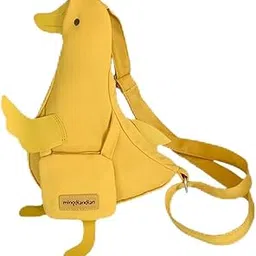snappsy Duck Shoulder Bag Adjustable Shoulder Strap Cute Purse for Gym Women Walking yellow-picture-10