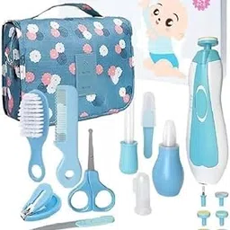 SNEHMURTI Baby Grooming Kit With Care Bag, 19 in 1 Baby Nail Trimmer Set for Newborn Infant Toddlers Baby Boys Girls Haircut Tools (0-3 Years+)-image-44