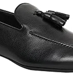 hyli Genuine Leather Formal Slip on Loafers for Men - Durable | Comfortable & Breathable | Odor Resistance | Flexible-picture-36