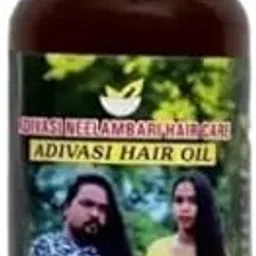 Het Cosmetics Pack Of 1 Adivasi Nilambari Herbal Hair Oil For Hair Growth-Control Hairfall Anti-dandruff(250ml_Black_HET-E_1209)-image-0