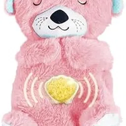 Kidology Plush Toy with Music, Lights & Breathing Motion for Kids, Interactive Teddy Bear for Sensory Learning, Soft Stuffed Animal for Newborn Babies, Valentine 30cm-image-12