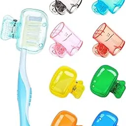 8 Pcs Toothbrush Covers, Toothbrush Head Cover, Tooth Brush Cover Head Transparent Dustproof for Home Travel Outdoor Camping Hiking Portable-picture-19