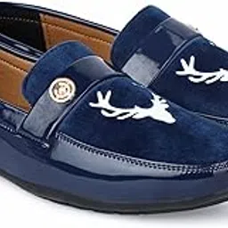 arics Colorblock Premium Buckle Loafers for Men-picture-14
