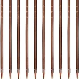 jojofuny Sumi Ink Sumi Ink Sumi Ink 10pcs Chinese Calligraphy Brush japanese Sumie Drawing/Painting Brush Watercolor Ink Brushes Set for Professional Beginner Groove Calligraphy Inkwell-image-28