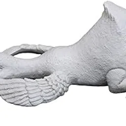 CALANDIS Duck Statue Lifelike Novelty Animal Sculpture for Tabletop Living Room Lying Prone | Figurines-picture-22