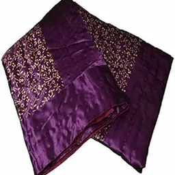 SVT Traditional Famous Rajasthani Print Jaipuri Beautiful Floral Print in Silk Pink Jaipuri Rajai/Razai/Quilt Single/Single Bed Quilt/Comforter/AC Quilt/AC Comforter-picture-32