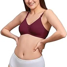 naidu hall Non Wired Non Padded High Coverage Everyday T-Shirt Bra - BEAUTI-picture-48