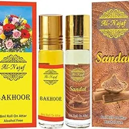 Al Najaf 8 ml Roll on Attar | Bakhoor | Sandal | Combo of 2-picture-36