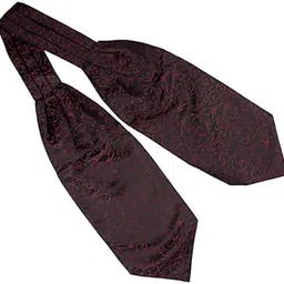 the tie hub Paisley Microfiber Cravat Ascot Tie for Men Elegant Formal Neckwear-picture-11
