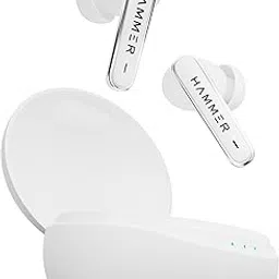 HAMMER Airflow Lit True Wireless Earbuds with Upto 20H Playtime, Type-C Charging, Touch Controls, Voice Assistance, IPX5, Made in India (White)-picture-50